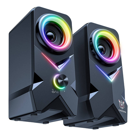 ONIKUMA GŁOŚNIKI GAMINGOWE L2 DO KOMPUTERA KONSOLE 3D DŹWIĘK 50MM