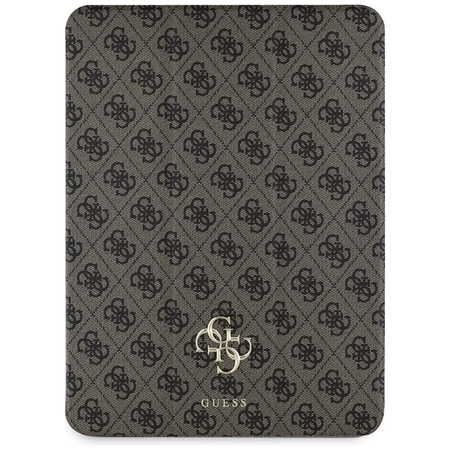 Guess GUFC13PM24PS4SGW iPad Pro 13 2024 brązowy/brown Magnetic 4G Big Logo
