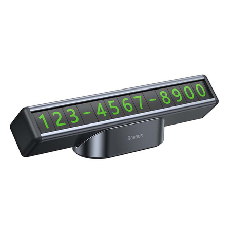 BASEUS TABLICZKA PARKINGOWA Z NUMEREM DO PARKINGU DO SAMOCHODU MAGNETYCZNA