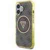 GUESS ETUI DO IPHONE 16 PRO 4G CIRCLE Z DO MAGSAFE I METALICZNYM GLITTEREM