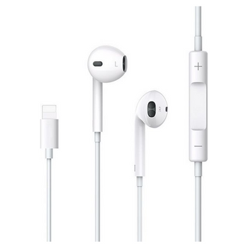 USAMS SŁUCHAWKI DO IPHONE 7 8 X XS XS MAX XR EP-24 DO LIGHTNING Z KABLEM
