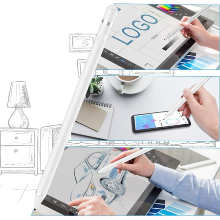 TECH-PROTECT RYSIK PENS DO TABLETÓW I SMARTFONÓW Z WYSOKĄ PRECYZJĄ TITANIUM