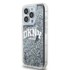 DKNY ETUI HARDCASE DO IPHONE 13 PRO Z LIQUID GLITTER I WIELKIM LOGO BIG