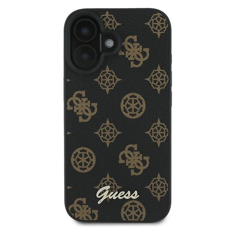 GUESS POKROWIEC DO IPHONE 16 PLUS 6.7 DO MAGSAFE HARDCASE PEONY SCRIPT PU