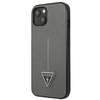 Guess GUHCP14SPSATLG iPhone 14 6,1" srebrny/silver hardcase SaffianoTriangle Logo