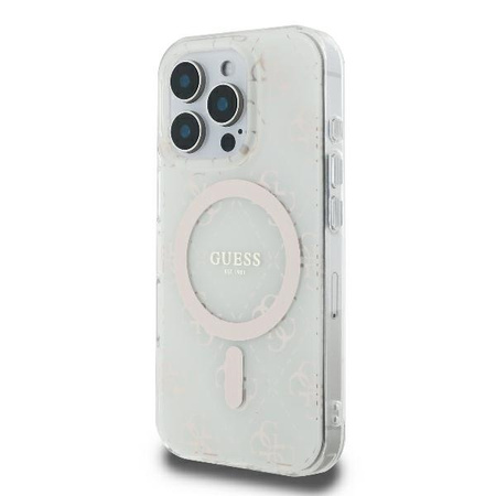 GUESS ETUI HARDCASE IML DO IPHONE 16 PRO 6.3 DO MAGSAFE BACKGROUND 4G
