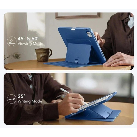 ESR FLIP HYBRID IPAD PRO 11” 5 / 6 / 2024-2025 NAVY BLUE