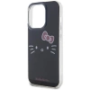 Etui Hello Kitty IML Kitty Face na iPhone 15 Pro Max - czarne