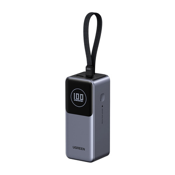 Powerbank 20000mAh Ugreen PB723, USB 2x USB-C, 130W (szary)