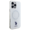 U.S. POLO ASSN. ETUI POKROWIEC DO IPHONE 16 PRO DO MAGSAFE IML RING BIAŁE
