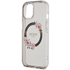 GUESS POKROWIEC HARDCASE DO IPHONE 15 14 13 6.1 DO MAGSAFE KWIATY WREATCH