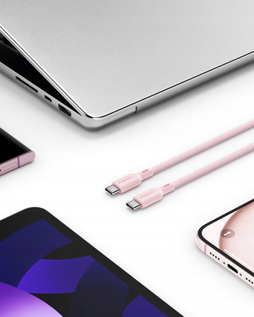 INNOSTYLE KABEL USB-C SZYBKIE ŁADOWANIE DO IPHONE SAMSUNG KEVLAR 240W 2M