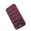 Magic Shield Case etui do iPhone 14 Pro elastyczny pancerny pokrowiec burgundowy