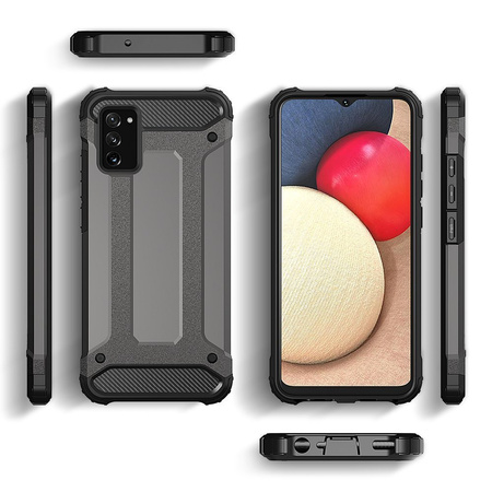 Hybrid Armor pancerne hybrydowe etui pokrowiec iPhone 13 Pro Max złoty