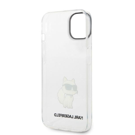 Karl Lagerfeld KLHCP14MHNCHTCT iPhone 14 Plus 6,7" transparent hardcase Ikonik Choupette