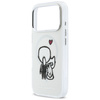 Etui Karl Lagerfeld Karl & Choupette Back MagSafe do iPhone 17 Pro przezroczysty
