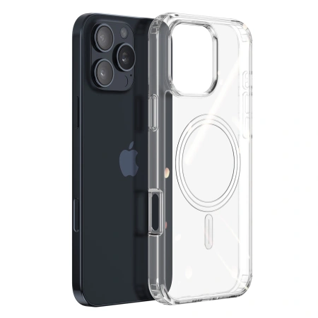 DUX DUCIS ETUI CASE MAGNETYCZNE DO MAGSAFE IPHONE 16 PRO MAX PRZEZROCZYSTE