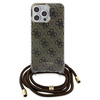GUESS ETUI HARD CASE DO IPHONE 15 PRO MAX 6.7 CROSSBODY CORD 4G PRINT
