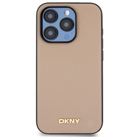 DKNY CASE DO IPHONE 15 PRO 6.1 Z LOGO DO MAGSAFE GRANITOWE WYSOKIEJ JAKOŚCI