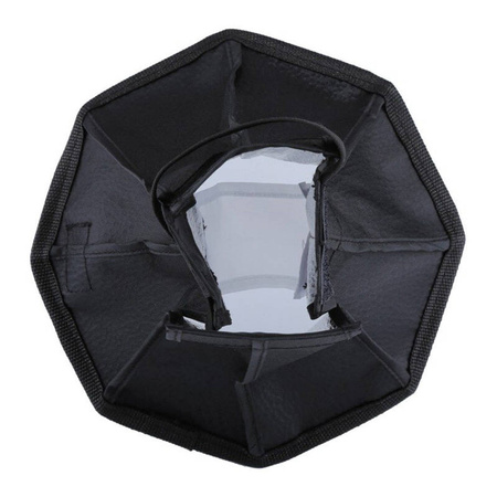 PULUZ DYFUZOR SOFTBOX 20CM DO LAMP FOTOGRAFICZNYCH ZMIĘKCZENIE OŚWIETLENIA