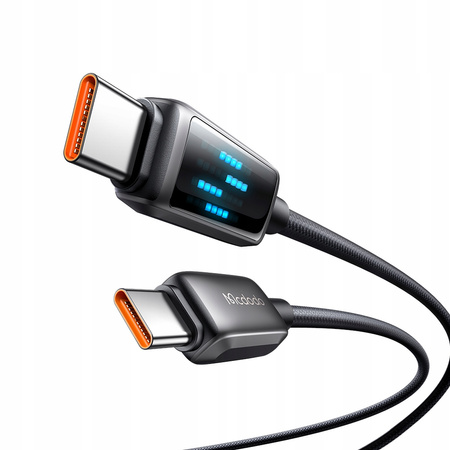MCDODO KABEL USB-C SZYBKIE ŁADOWANIE DO SAMSUNG APPLE USB TYP C 100W 1M LED