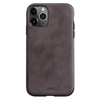 Etui Uniq Sueve na iPhone 11 Pro - ciemnoszary