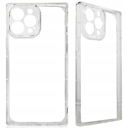 HURTEL SQUARE CLEAR CASE DO IPHONE 13 PRO PRZEZROCZYSTY POKROWIEC ŻELOWY