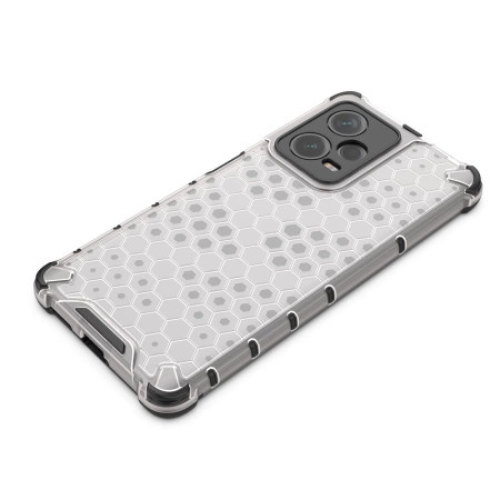 HURTEL HONEYCOMB PANCERNE ETUI DO XIAOMI REDMI NOTE 12 PRO+ HYBRYDOWY