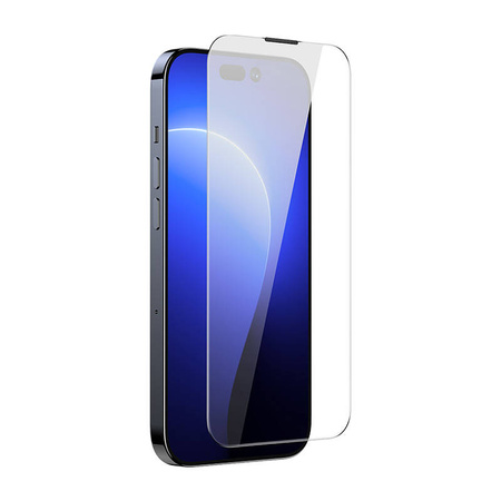 BASEUS SZKŁO HARTOWANE Z POWŁOKĄ PRZECIWPYŁOWĄ DO IPHONE 14 PRO 2 SZTUKI