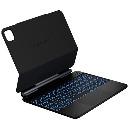 Etui Typecase Edge z klawiaturą do iPad Air 11" 2024/2025 włókno węglowe