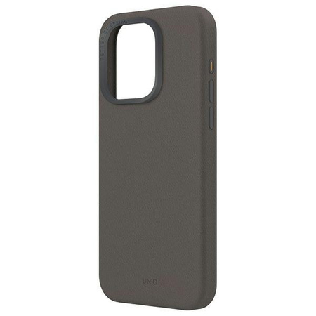 UNIQ etui Lyden iPhone 15 Pro 6.1" Magclick Charging szary/flint grey