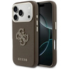 Etui Guess FW Resin Logo do iPhone 17    Pro brązowy