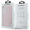 KARL LAGERFELD ETUI DO IPHONE 16 6.1 DO MAGSAFE Z FW METAL PLATE HARDCASE