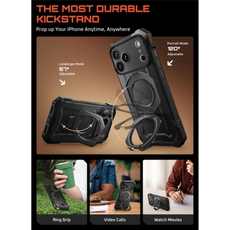 SUPCASE ETUI UB GRIP MAGSAFE DO IPHONE 17 PRO MAX WYSOKA OCHRONA