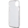 Etui Guess IML 4G Gold Stripe na iPhone 15 Plus / 14 Plus - brązowe