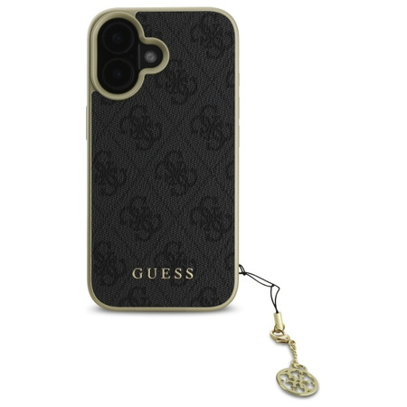 GUESS ETUI HARDCASE DO IPHONE 16 PLUS 6.7'' Z CHARMS COLLECTION CZARNY