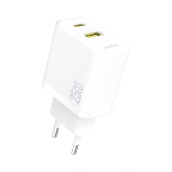 DUDAO ŁADOWARKA GAŃ 25W USB-A USB-C DO TELEFONÓW IPHONE GALAXY 25W SZYBKIE