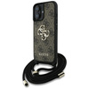 GUESS ETUI TPU DO IPHONE 16 CROSSBODY ZAWIESZKA BIG LOGO WYSOKIEJ JAKOŚCI