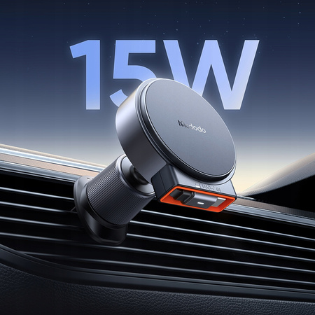 MCDODO UCHWYT SAMOCHODOWY NA TELEFON ŁADOWARKA INDUKCYJNA DO IPHONE MAGSAFE