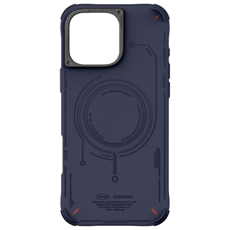 Skinarma etui Mecha iPhone 16 Pro 6.3 Magnetic Charging granatowy/navy