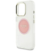 GUESS ETUI MAGNETYCZNE DO IPHONE 16 PRO MAX LOGO METALOWE KOŁO DO MAGSAFE