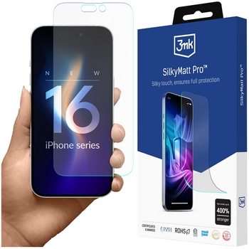 Apple iPhone 16 Pro - 3mk Silky Matt Pro