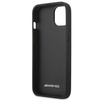 AMG AMHCP13MOSDBK iPhone 13 6.1" czarny/black hardcase Leather Curved Lines