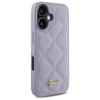 GUESS ETUI HARD CASE DO IPHONE 16 6.1 QUILED METAL LOGO DO IPHONE 16 Z LOGO