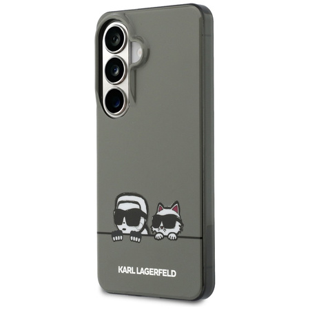 Etui Karl Lagerfeld IML Peekaboo         Karl&Choupette MagSafe do Samsung Galaxy S26 czarny