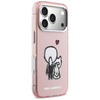 Etui Karl Lagerfeld Karl & Choupette Back MagSafe do iPhone 17 Pro Max różowy