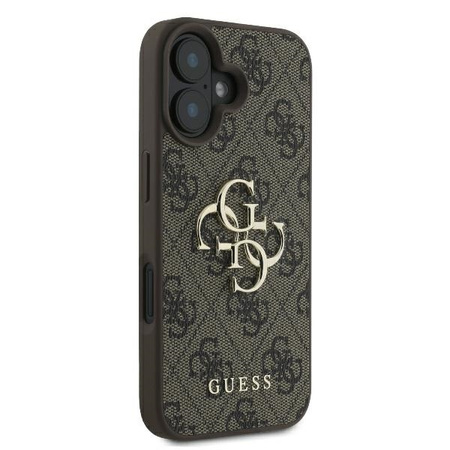 GUESS ETUI HARD CASE DO IPHONE 16 6.1 4G BIG LOGO OCHRONA Z WYSOKĄ JAKOŚCIĄ