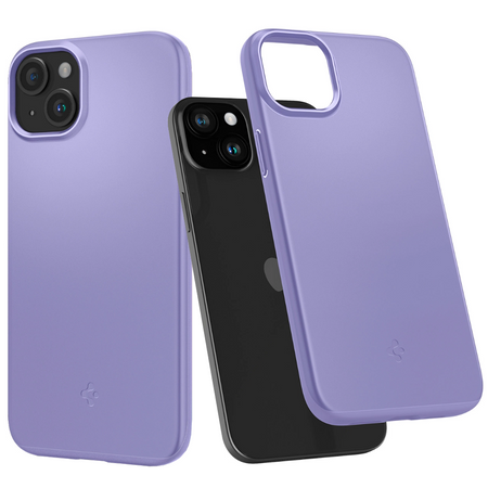Etui Spigen Thin Fit na iPhone 15 - fioletowe