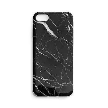 Wozinsky Marble żelowe etui pokrowiec marmur Samsung Galaxy S21 Ultra 5G czarny