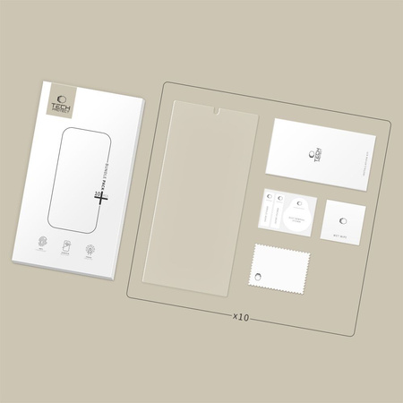 SZKŁO HARTOWANE TECH-PROTECT BUNDLE 10-PACK GALAXY S24 ULTRA CLEAR